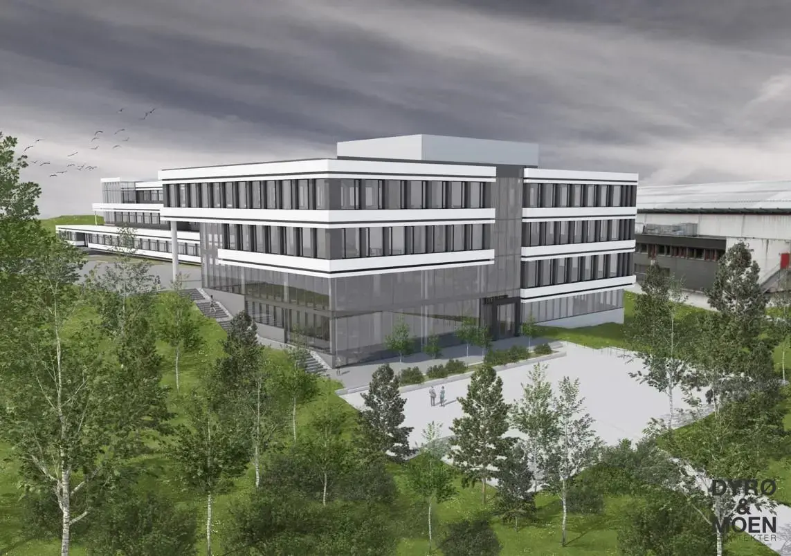 Høgskolesenteret i Kongsvinger – teknikrum med isoleringskuddar