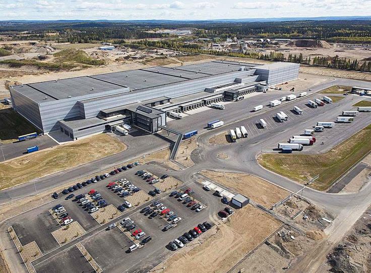 Coop Norge – huvudlager – teknikrum med isoleringskuddar