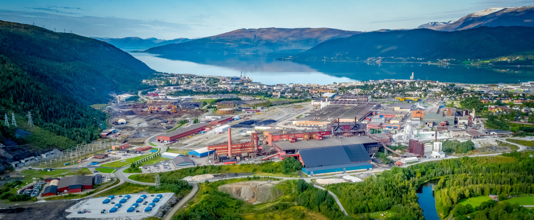Mo Industripark – MIP – teknikrum med isoleringskuddar