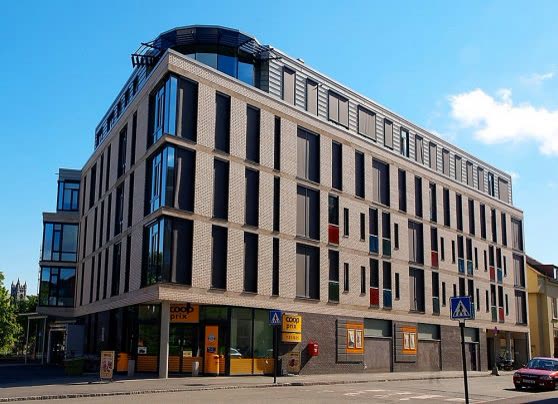 Klostergata 48 – St. Olavs hospital – teknikrum med isoleringskuddar