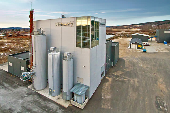 Solør Bioenergi – fjärrvärmeleverantör – teknikrum med isoleringskuddar